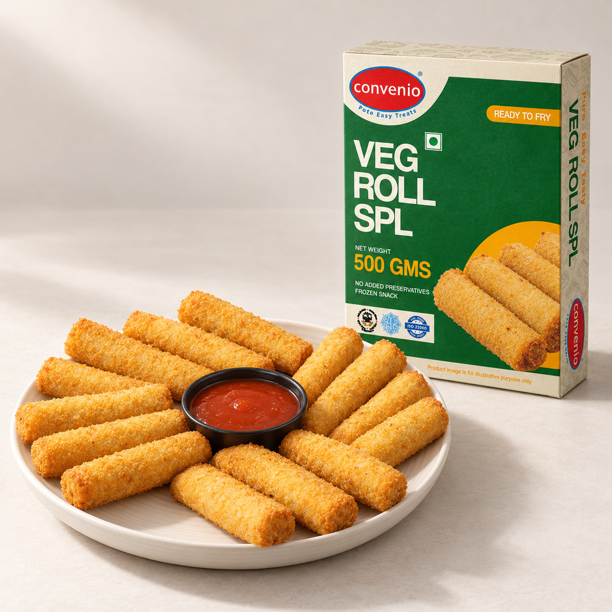 Rolls Veg Spl