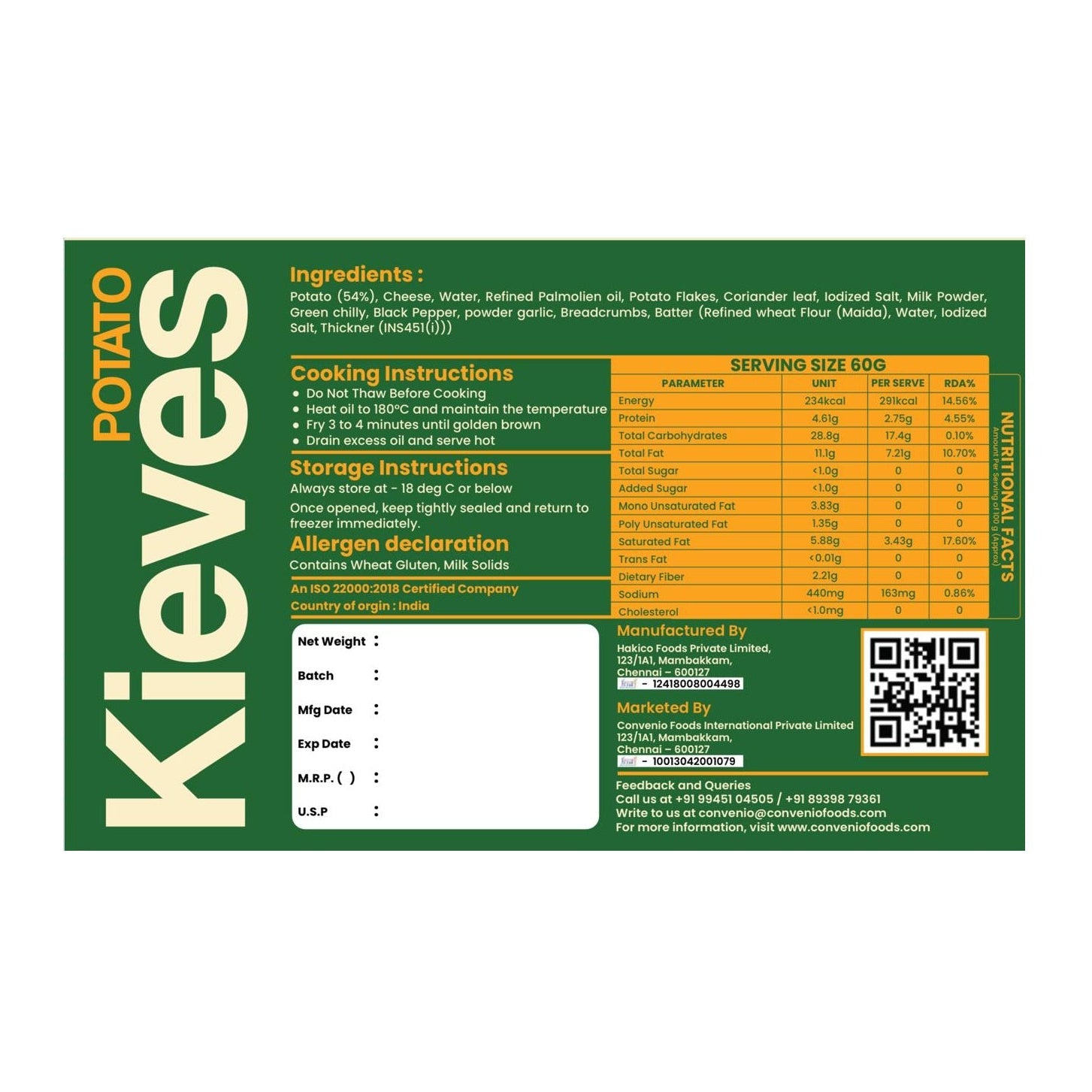 Potato Keives